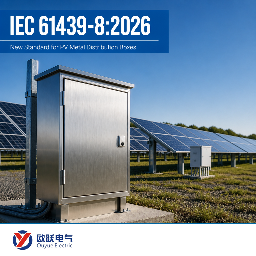 PV 금속 배전함에 대한 새로운 IEC 61439-8:2026 규칙
